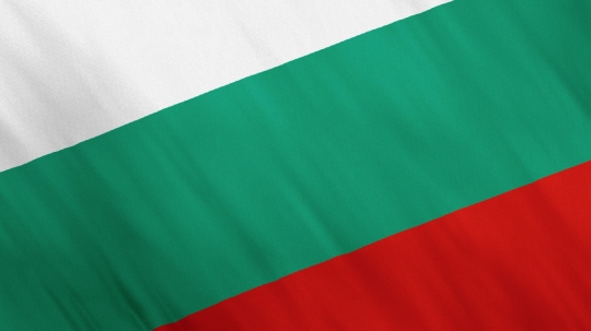 Animated Bulgaria Flag Waving in the Wind