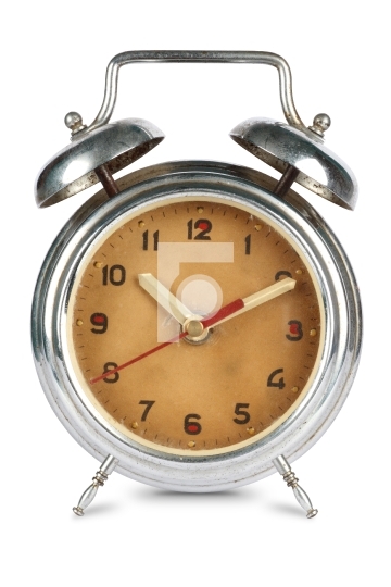 Antique Rusted Alarm Clock