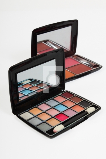 colorful makeup kit