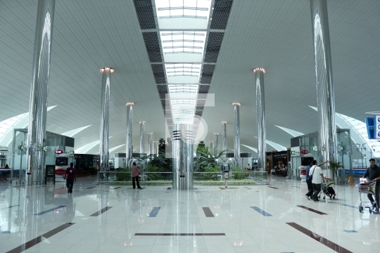 Dubai Airport Interior, United Arab Emirates UAE