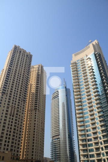 Dubai Marina Buildings, United Arab Emirates