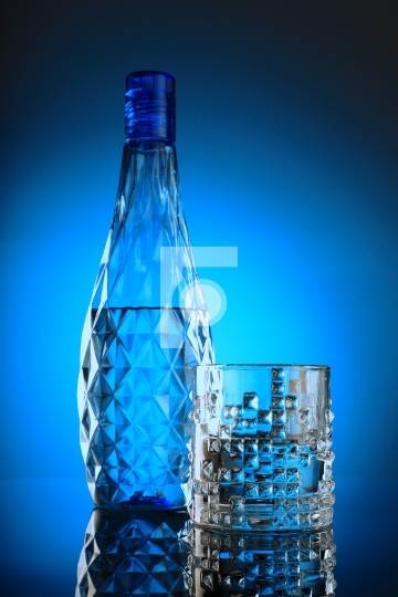 Fresh and clean Drinking water - Glass and Bottle
