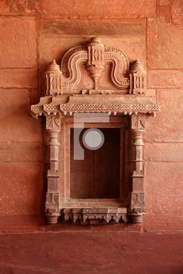 Hindu Temple Area in Fatehpur Sikri, Agra, India