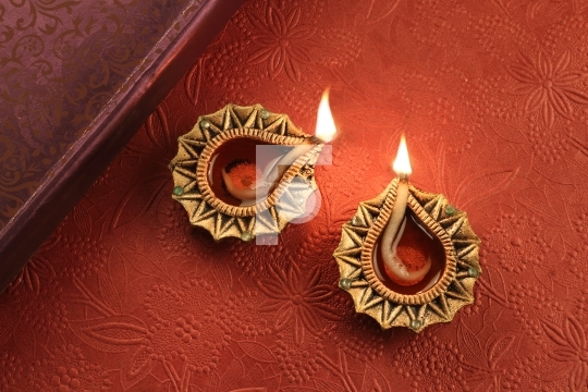 Indian Festival Diwali Deepawali Diya Lamp Lights