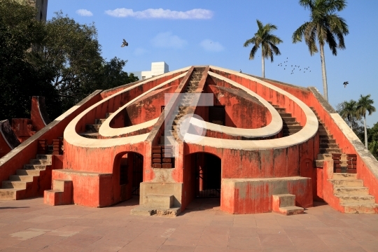 Jantar Mantar Architectural Astronomy Instrument, New Delhi, Ind