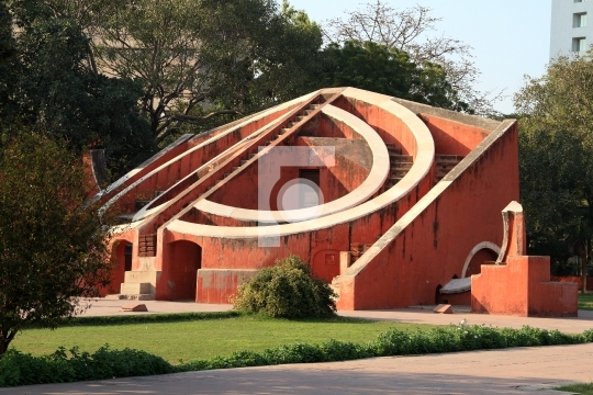 Jantar Mantar Architectural Astronomy Instrument, New Delhi, Ind