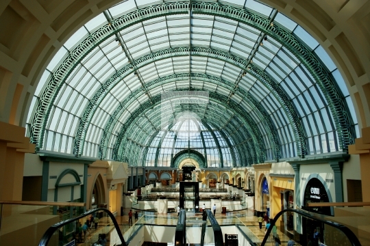 luxury shopping experience in dubai, Stock Photo
