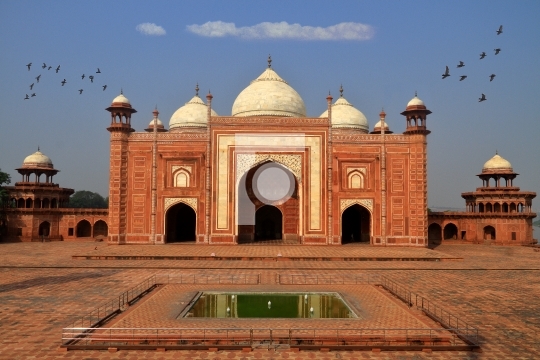 Mausoleum next to Taj Mahal, Agra, Uttar Pradesh, India
