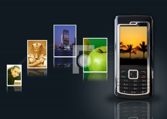 mms, mobile multimedia concept