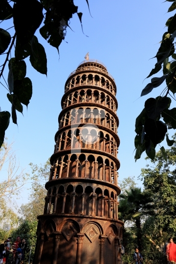 New Delhi, India - January 11, 2020 - Waste to Wonder Park - The