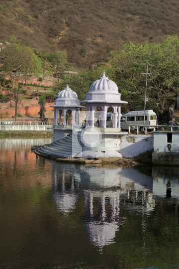 Pichola Lake in Udaipur, Rajasthan, India