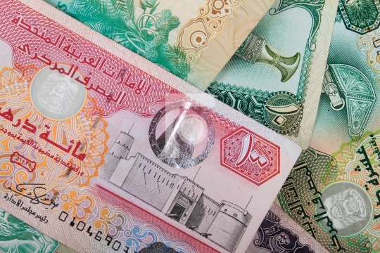 UAE Currency Dirham Banknotes