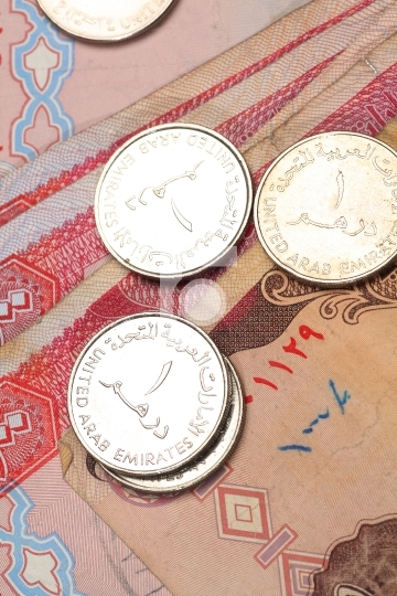 uae currency notes and coins