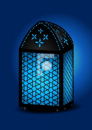 Beautiful islamic lantern for ramadan / eid