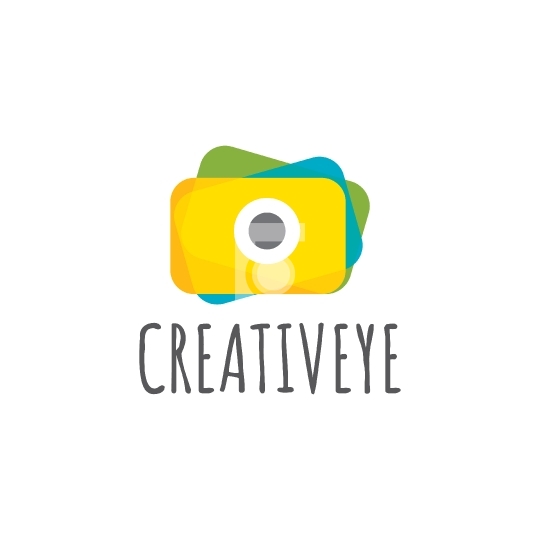 Creative Eye Photography Logo Design - Vector Free Download