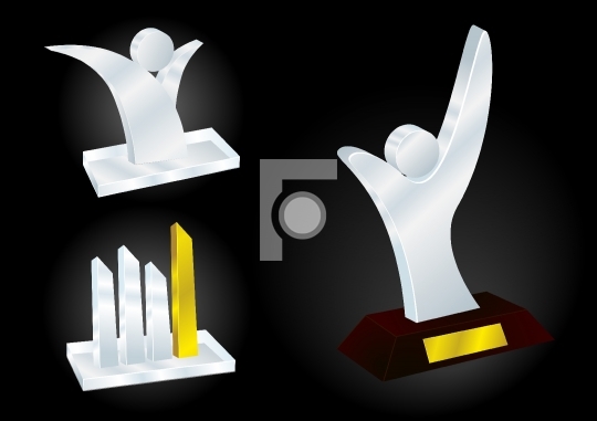 Different Award Designs - Free Download Vector Illustration