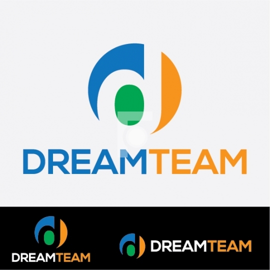 Dream Team D letter Logo - Readymade Company Logo Design Templat