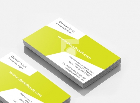 Free Freelance Designer Business Card Template for Individuals