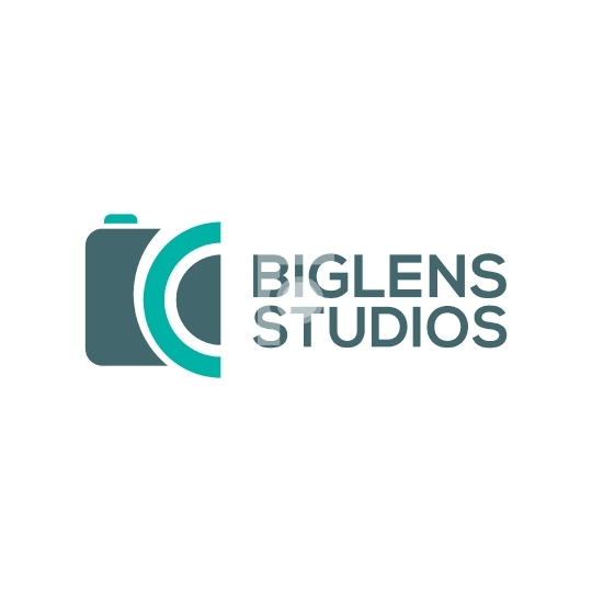 Free Photography Logo Download - Big Lens Studios AI PDF PNG Fil
