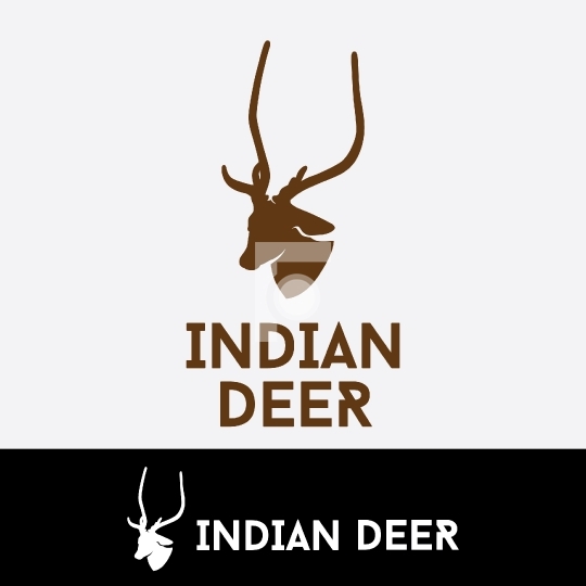 Indian Deer Ready made Company Logo for Startup