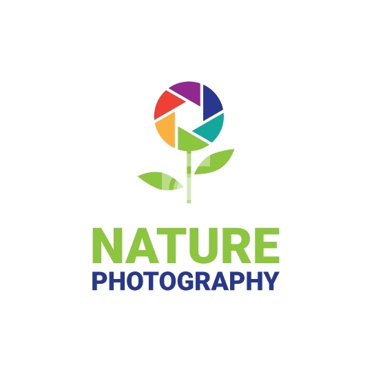 Nature Photography Free Vector Logo in Illustrator, PDF, PNG for
