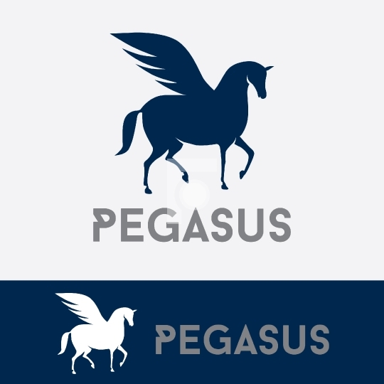 Pegasus Horse Logo - Ready to use for Startup