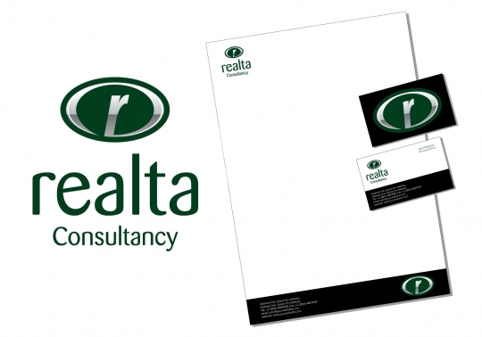Realta Logo - Readymade Real Estate Company Logo Template