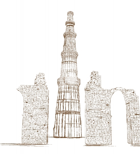 How to Draw Qutub Minar @LBADrawings - YouTube-saigonsouth.com.vn