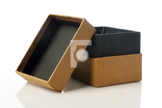 CardBoard Box for Mockup - Recycled Paper