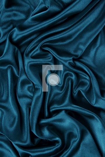 Dark Blue Satin Silk Velvet Cloth Fabric Background