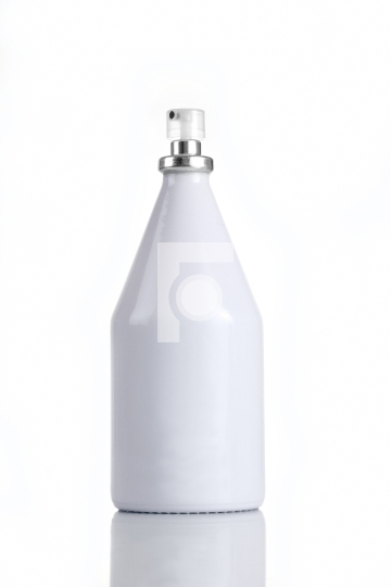 White Perfume Bottle for Mockups